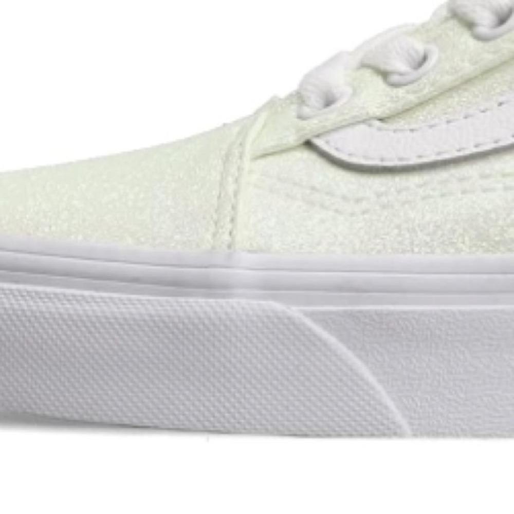 Vans Men's Old Skool Sneaker, (UV Glitter) Pink/True White, Size - Picture 2 of 6